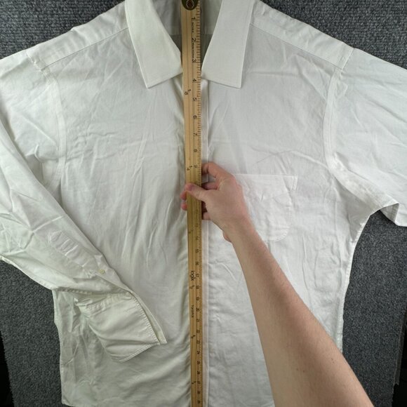 Brooks Brothers Men Non Iron Button Up Shirt Long Sleeve White 16 33 Traditional - Picture 2 of 16